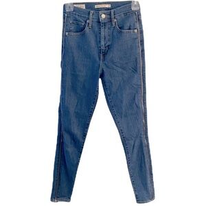 Levi’s Mile High Skinny Side Zip Ankle Jeans